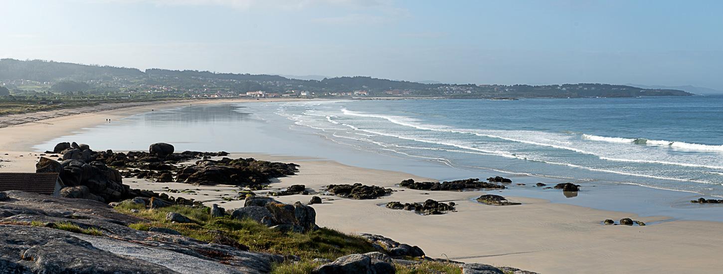 Playa de la Lanzada Pousada A Lanzada מראה חיצוני תמונה