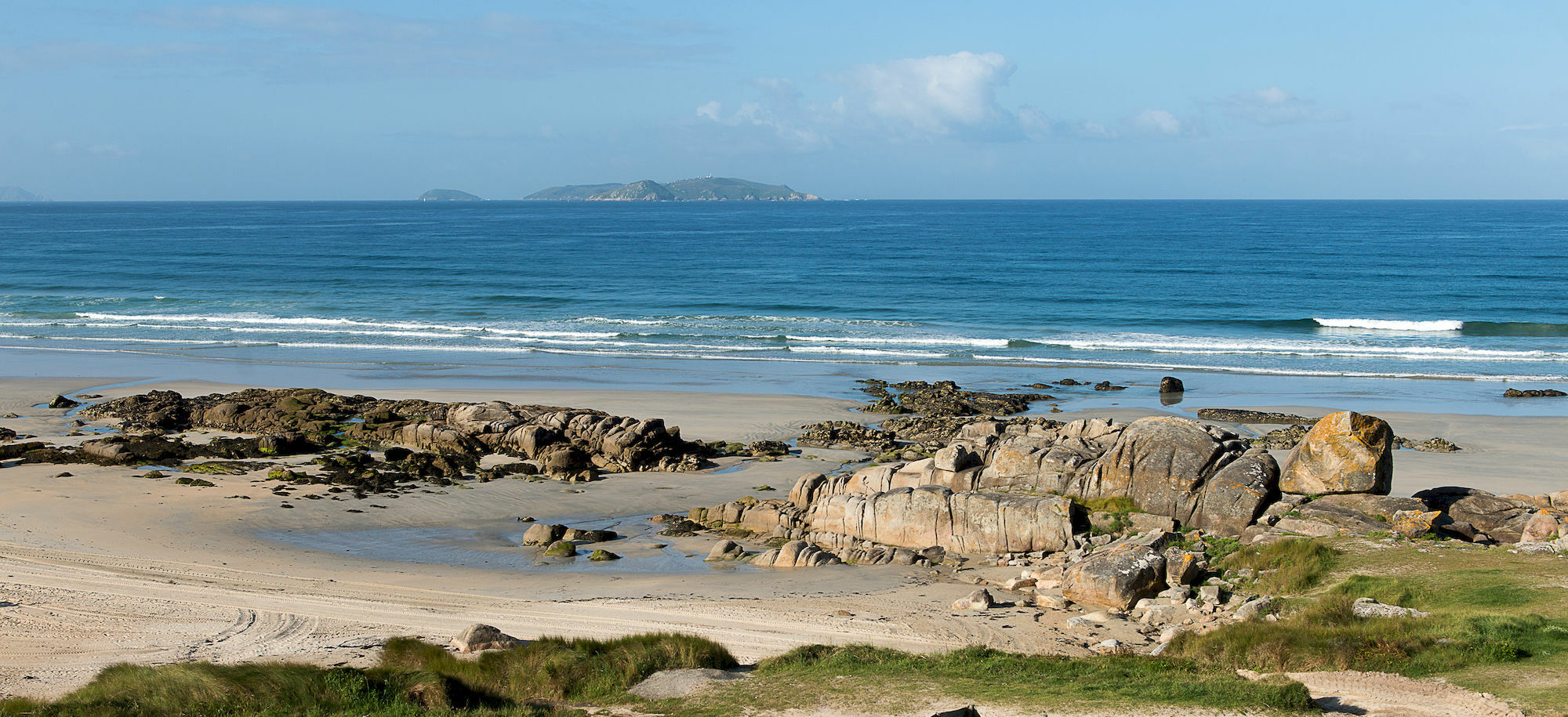 Playa de la Lanzada Pousada A Lanzada מראה חיצוני תמונה