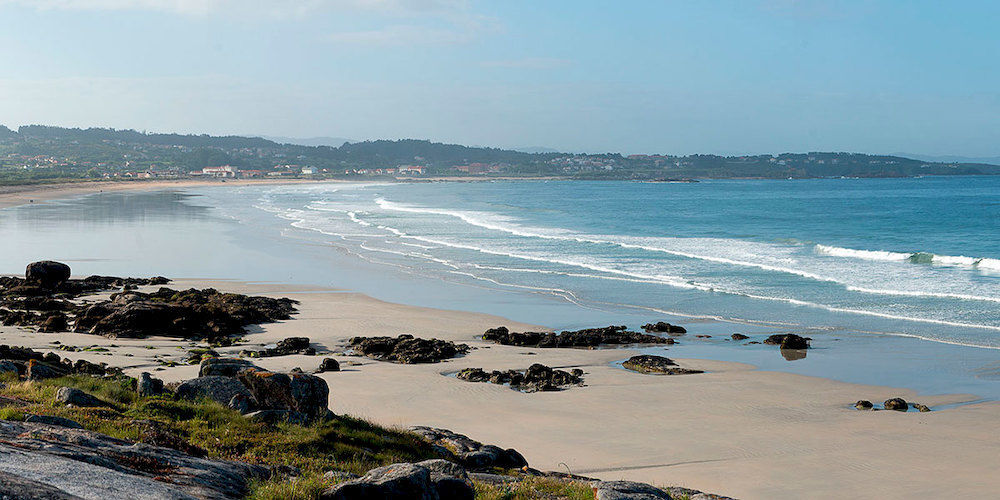 Playa de la Lanzada Pousada A Lanzada מראה חיצוני תמונה